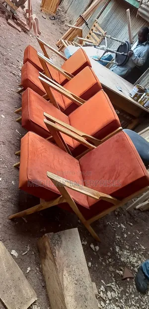 Cream Ox Customized Upholstered Mango Armchairs