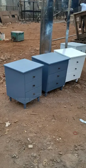 Customized 3-Drawers Side Table Customized