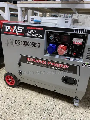 Tavas Dg10000se-3 Powerful 3 Dual 12kva Silent Diesel Generator