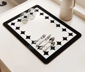 Kitchen Super Absorbent Nonslip Crockery And Cutlery Dryer