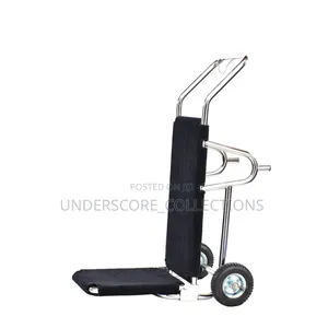 Sunrise Hotel Supplies Hand Truck, Likely a Stainless Steel