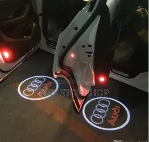 2door Open Audi Ground Projector Lights No Wiring Uses Aaa Batteries