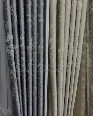 Cream and Pink Curtains for Guests Rooms