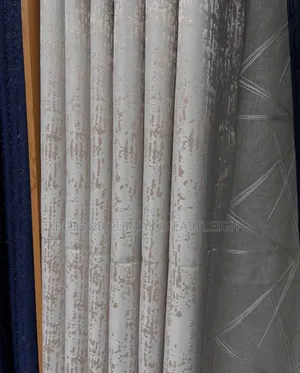 Cream and Pink Curtains for Guests Rooms