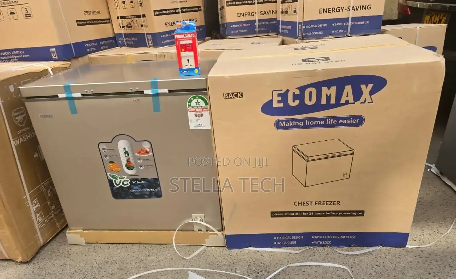 Ecomax 219 Litres Deep Freezers
