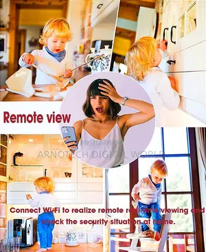 Wireless Wifi Camera With Night Vision and Motion Detection