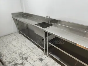 Wall Strain Ss 304 Stainless Steel Commercial Kitchen Sink
