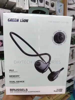 Bluetooth Headphone Bluetooth 5.2 Open Ear Air Conduction - Black