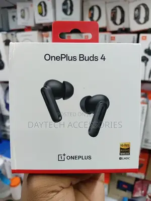 These Are Black Oneplus Buds 4 Wireless Earbuds.