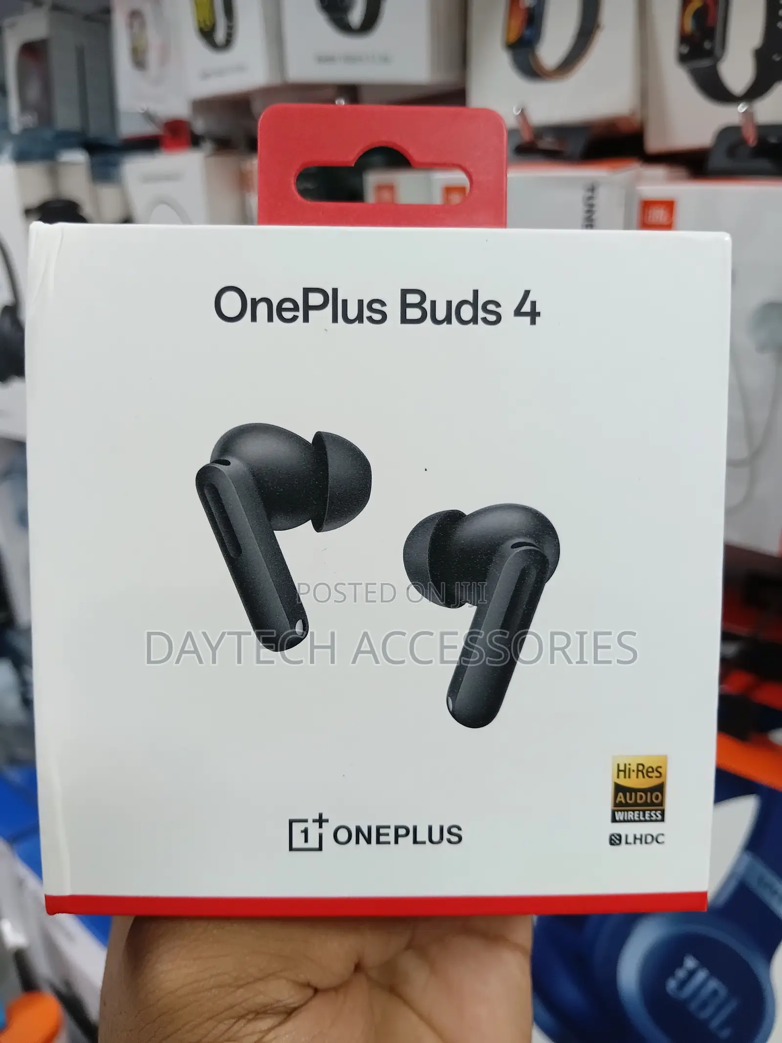 These Are Black Oneplus Buds 4 Wireless Earbuds.