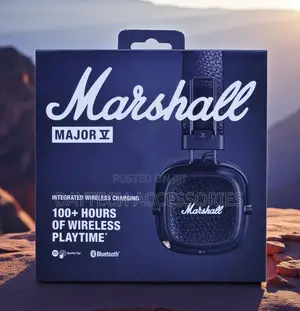 These Are Marshall Major v on-Ear Wireless Bluetooth Headphones.