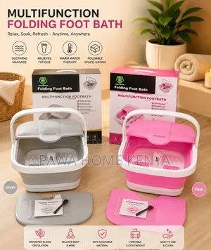 Silicone Folding Electric Foot Bath Foot Massage Machine