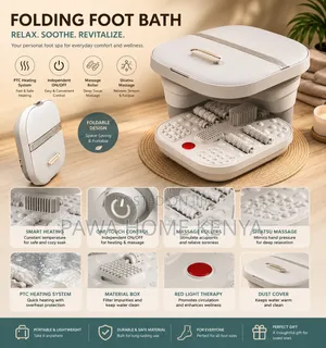Silicone Folding Electric Foot Bath Foot Massage Machine
