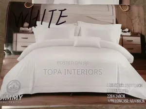 Protect Your Duvet With This Striped White Duvet Cover Set 6x6