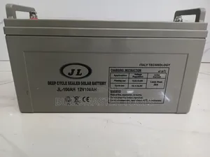 Jl-100ah 12v Deep Cycle Sealed Solar Battery