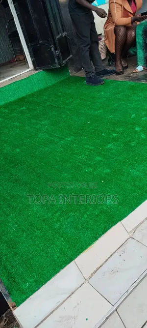 Supply Only Green Decorative 10mm Thick Outdoor Carpet Rugs