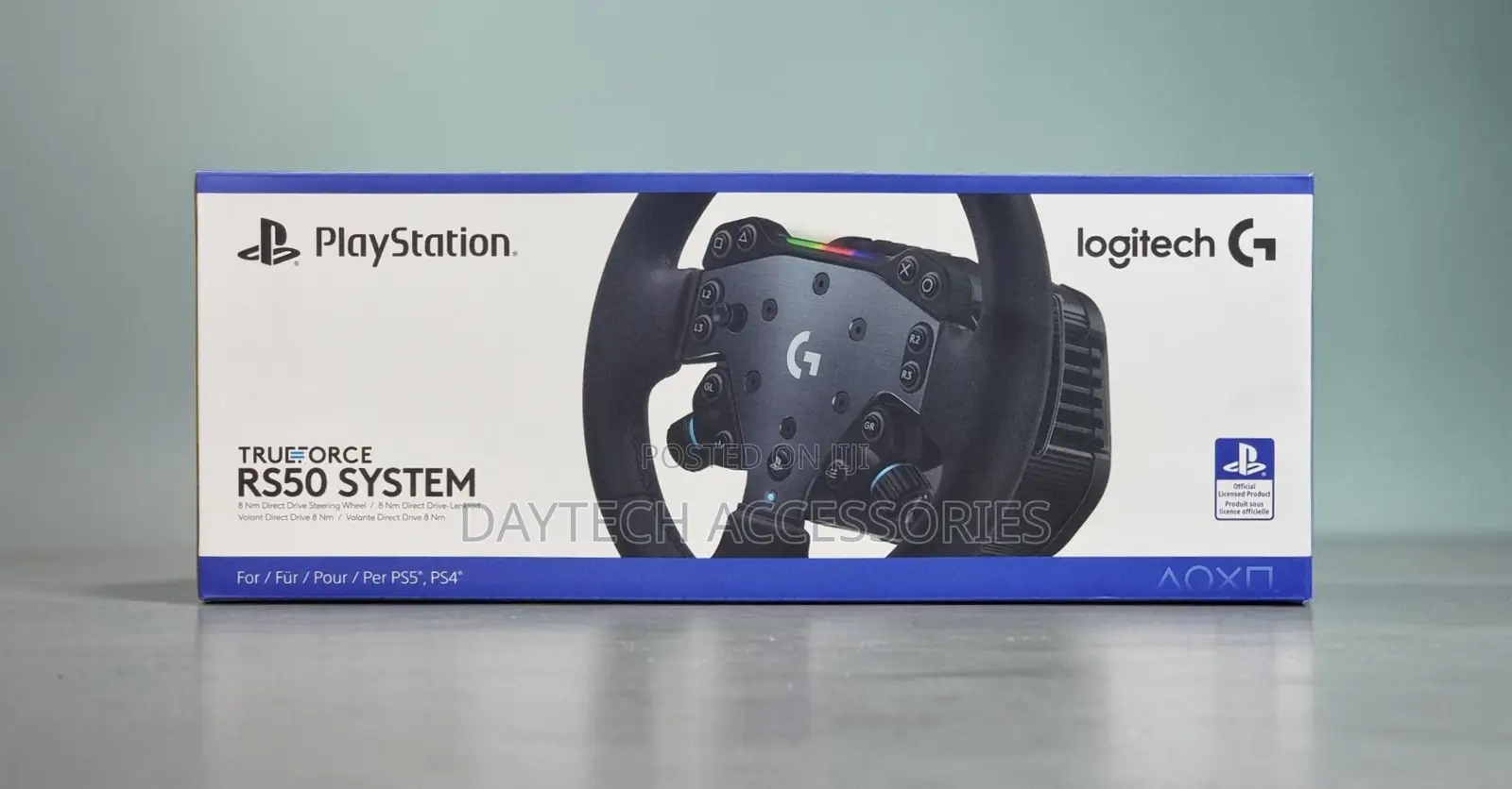 Logitech G Rs50 System Sim Racing Wheel Designed for Playstation Pc