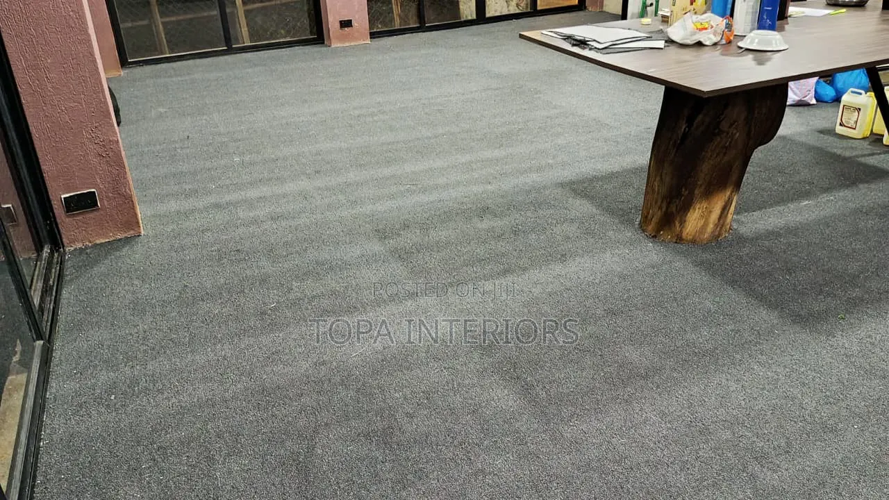 Light Grey Office Floor Insulation Wall to Wall Carpets