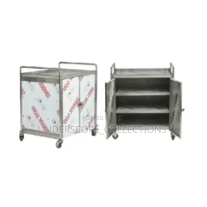 Stainless Steel Medical Linen or Transportation Trolley