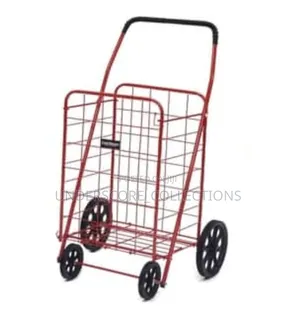 Foldable Metal Shopping Trolleys Designed for Transporting Utility