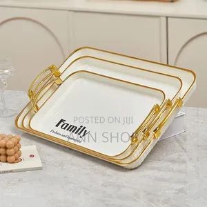 Plastic 3 Pieces Tray