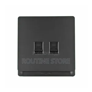 Tronic Ethernet Dual Faceplate Complete With Module
