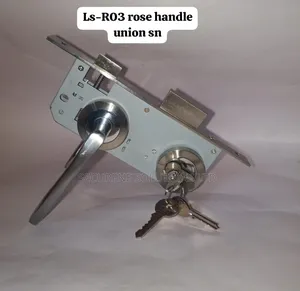 Ls-R03 Rose Handle Mortise Door Lock Set