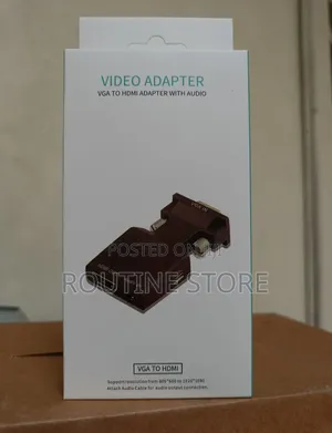 Vga to Hdmi Adapter With Audio Converter