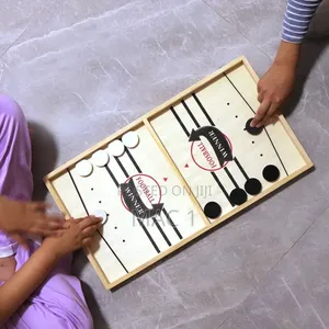 Wooden Fast Sling Puck Game / Winner Foosball Board
