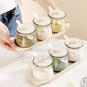 3pc Spice Jars Seasoning Set