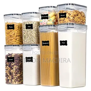 8pcs Food / Pantry Storage Containers