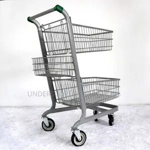 Two-Layer Shopping Trolley