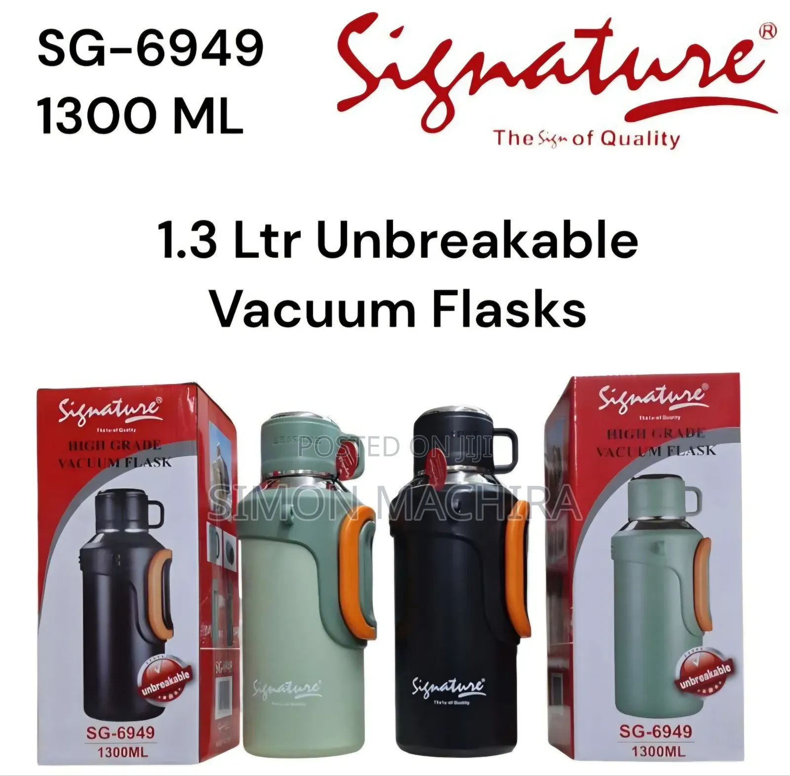 1.3l Signature Unbreakable Flask
