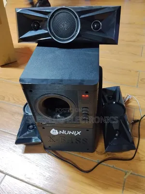 Nunix Nu-A60 3.1 Woofer With Remote Control – Deep Bass Sound