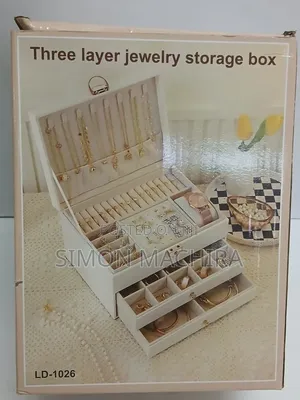3 Layered Jewelery Storage Box