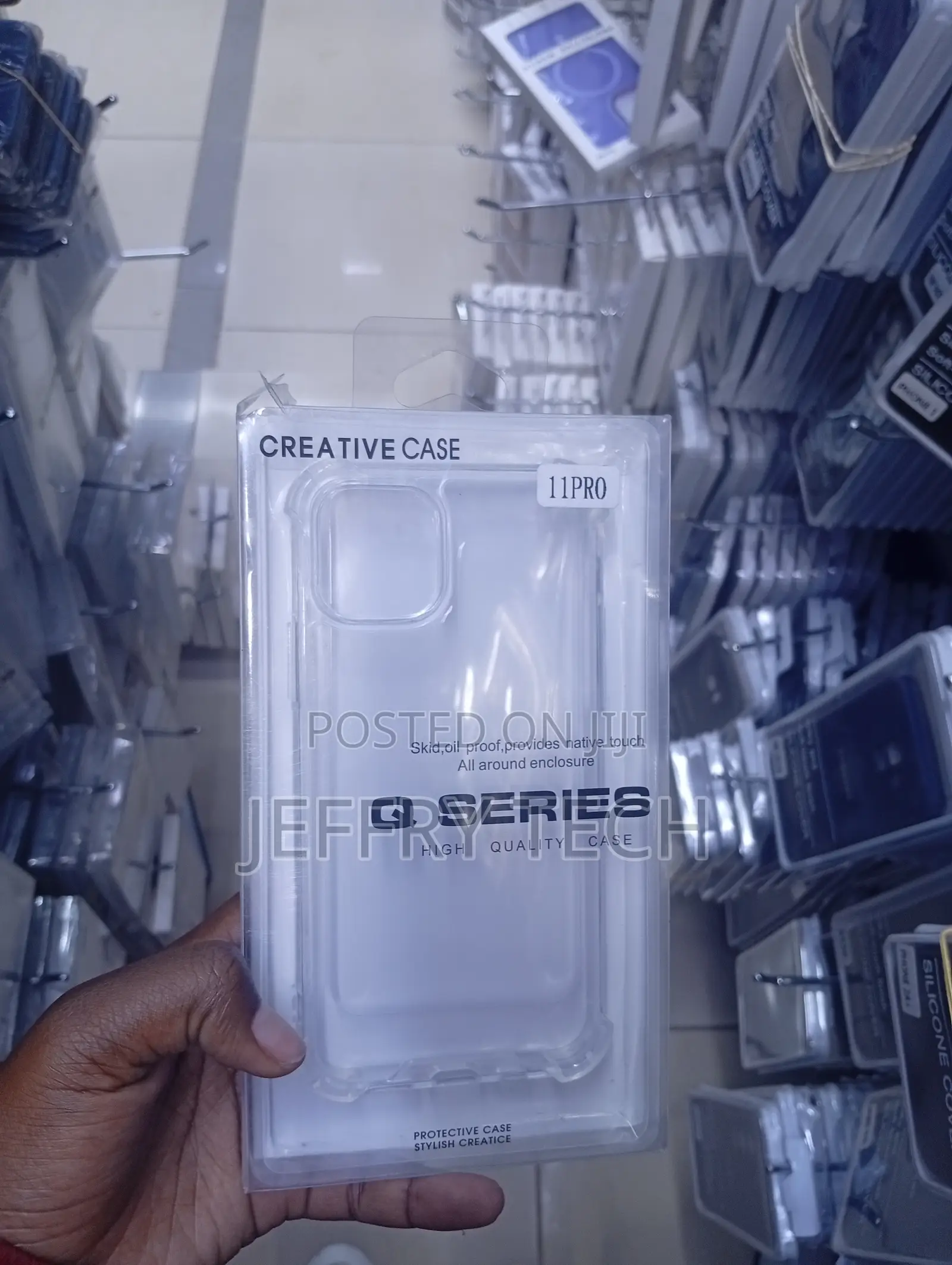 iPhone 11 Pro Transparent Silicone "Protective Case