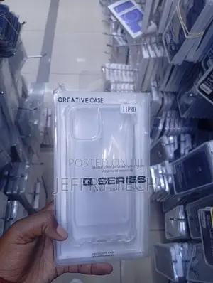 iPhone 11 Pro Transparent Silicone "Protective Case