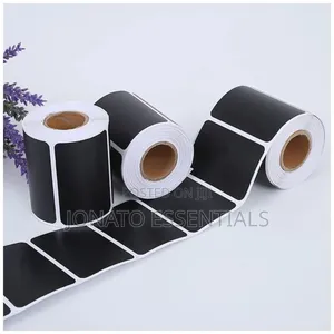 Chalkboard Labels Sticker Roll (120pcs + Liquid Pen) Jar Organizer
