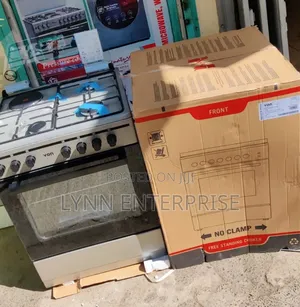 *Von Cooker 60x55cm, 3 Gas + 1 Electric Burners