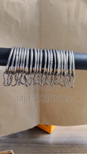 Premium Smooth Gliding Curtain Rings