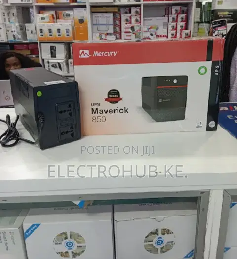 Mercury Ups Maverick 850va 510 Watts Power Protection