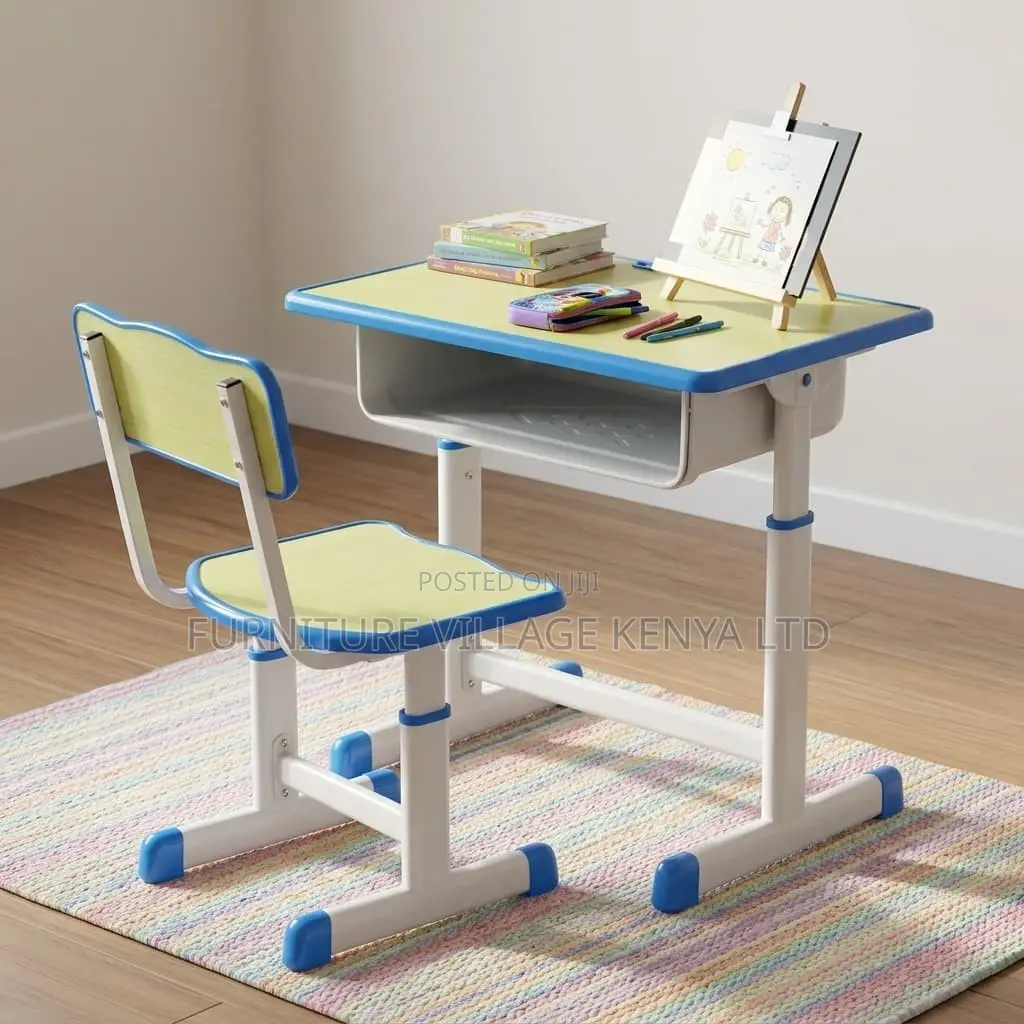 Student Desk and Chair Set for Classroom