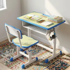 Student Desk and Chair Set for Classroom