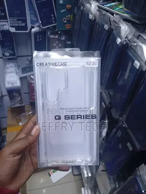 Samsung Galaxy S23 Ultrahalf-Wrapped Case Featuring Elevated Edges