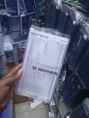 Samsung Galaxy S23 Ultrahalf-Wrapped Case Featuring Elevated Edges