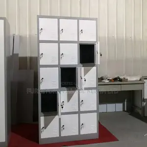 15 Compartment Office Storage Staff Locker
