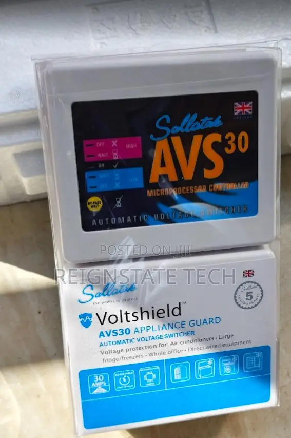 Automatic Voltage Switcher Avs 30 Solattek