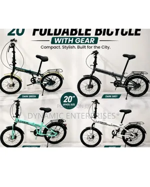 Foldable Bicycle With Gears Size 20