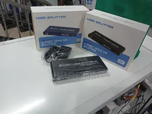 New 1x4 Hdmi Splitter, 1 in 4 Out Hdmi Splitter Audio Video Box