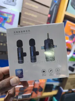  Dual Wireless Microphone for Vlog Streaming Interview